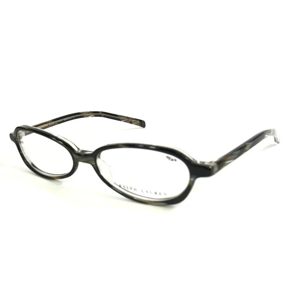 Vintage Ralph Lauren Petite Eyeglasses Frames RL1383 666 Brown Horn 47-14-130